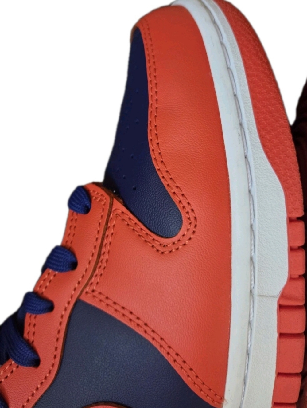 Nike Dunk High New York Knicks Orange/Royal Blue Men Size 10.5 DD1399-800 - Picture 12 of 16